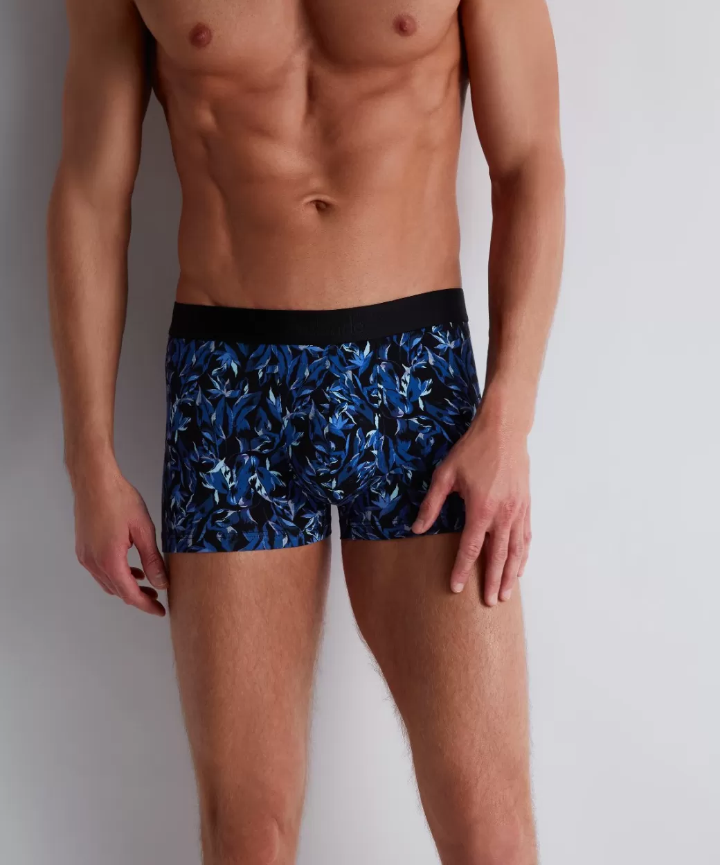 Aubade Boxer Homme Fleur Bleue Sale