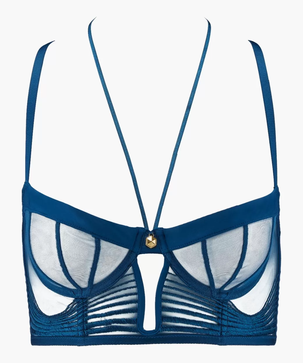 Aubade Bustier Imperial Blue Fashion