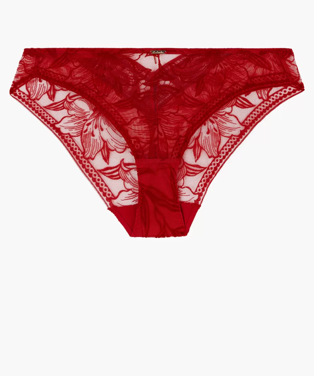 Aubade Culotte Italienne Rouge Rebelle Sale