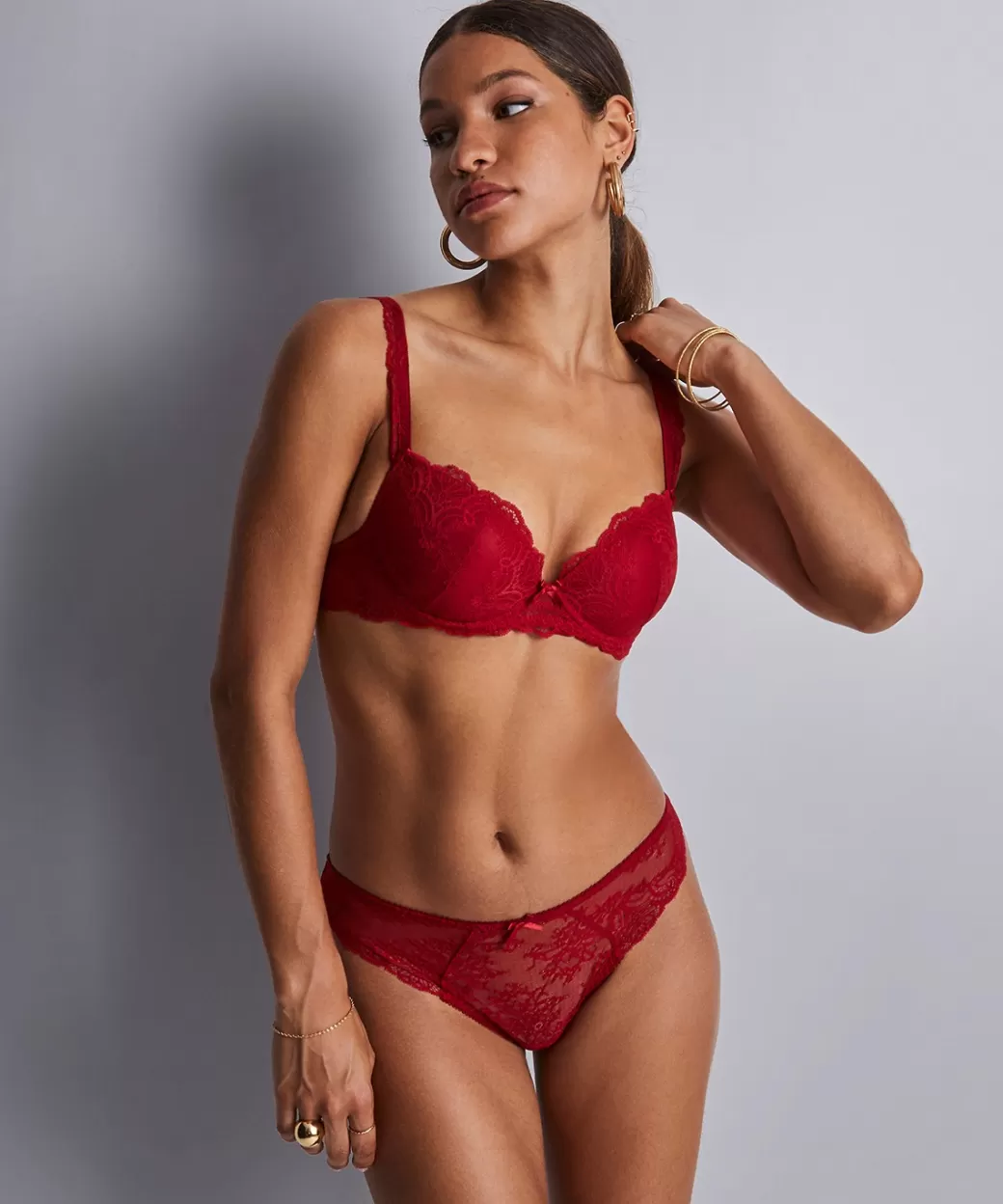 Aubade Push-up Coques Irresistible Red Discount