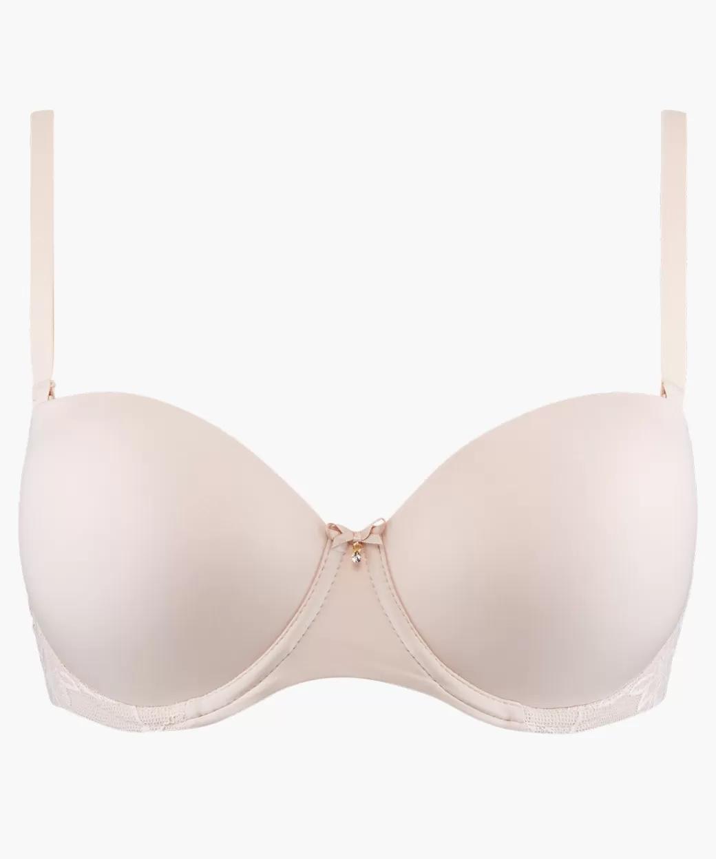 Aubade Soutien-gorge Bandeau Coque Confort Nude Skin Fashion