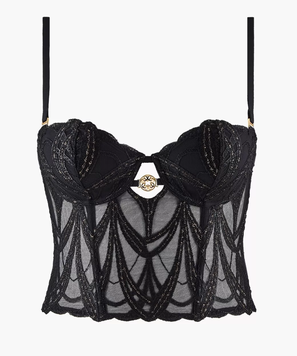 Aubade Soutien-gorge Bustier Dessus-Dessous Secret Date Shop