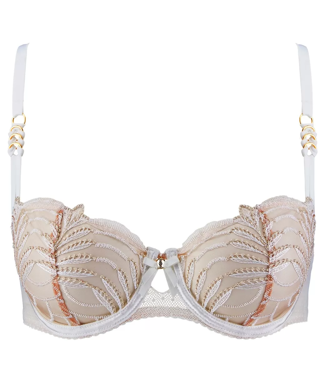 Aubade Soutien-gorge Corbeille Gold Feather New