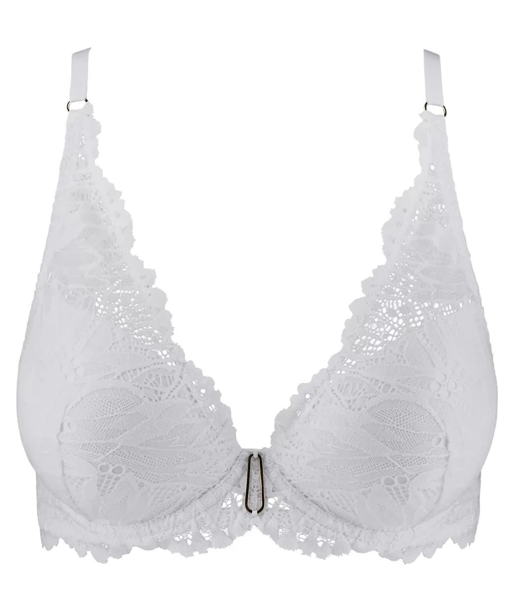 Aubade Soutien-gorge Plunge Foulard Blanc Best