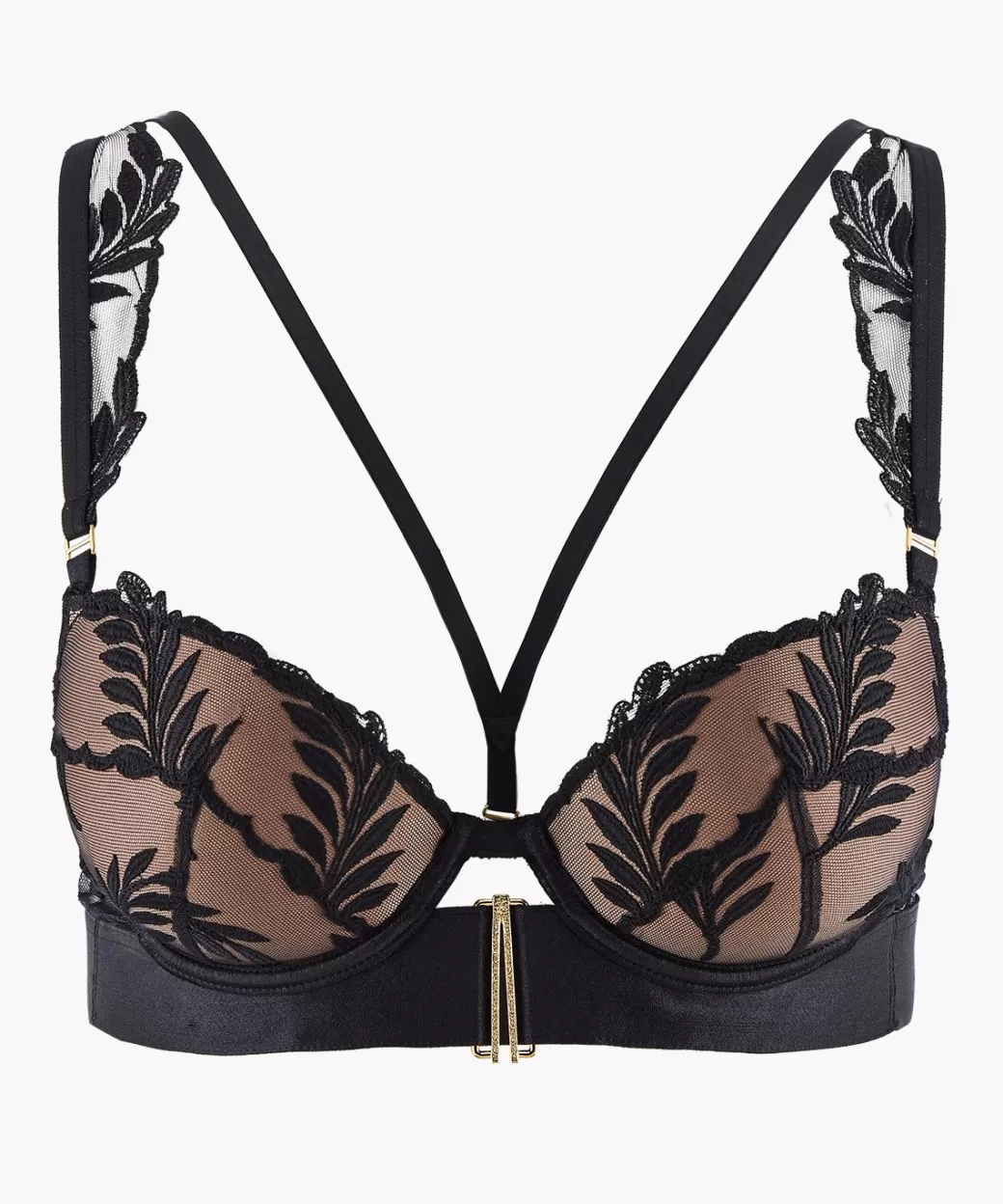 Aubade Soutien-gorge Push-up Coque Noir Absolu Flash Sale