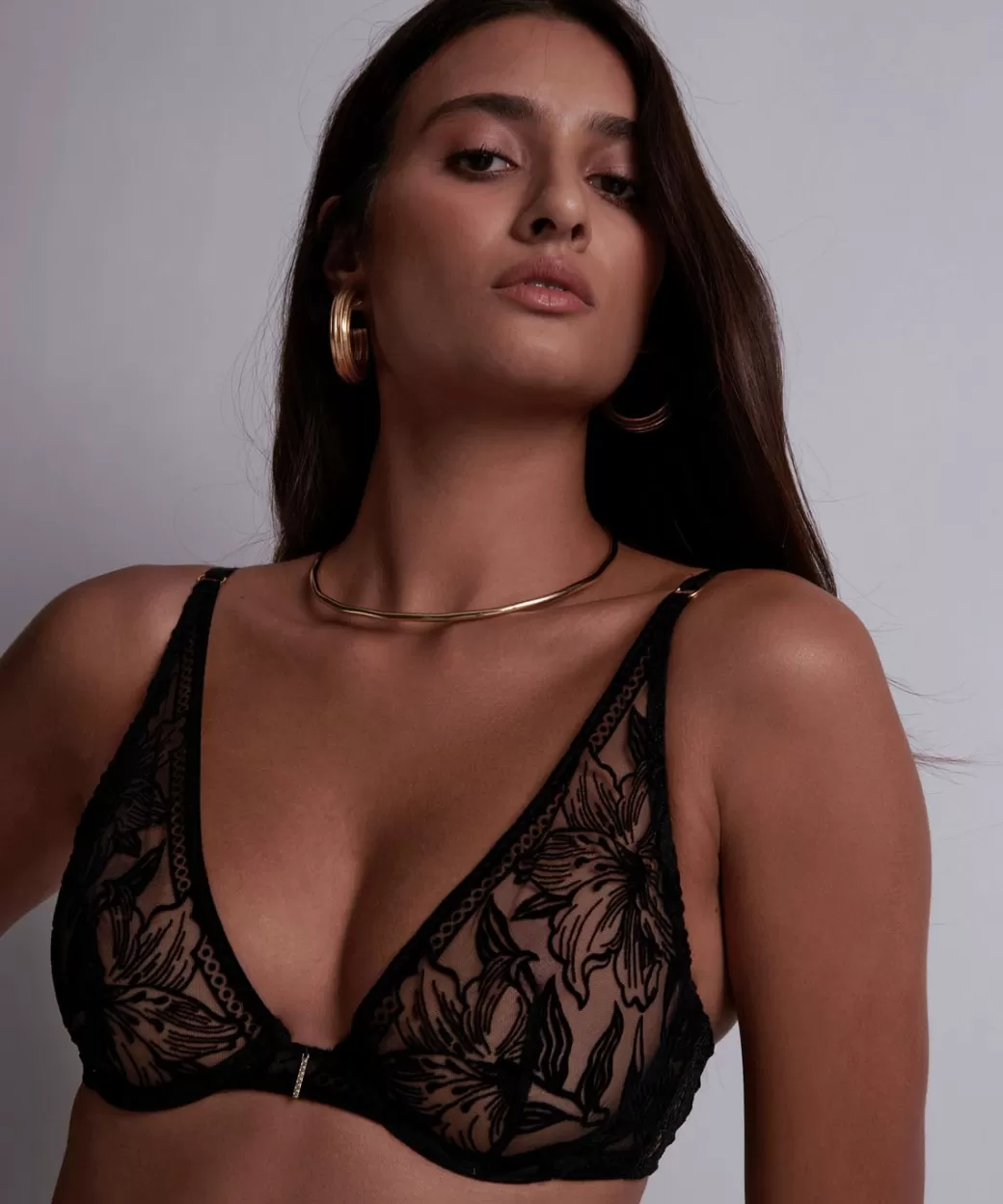 Aubade Soutien-gorge Triangle Avec Armatures Noir Cheap