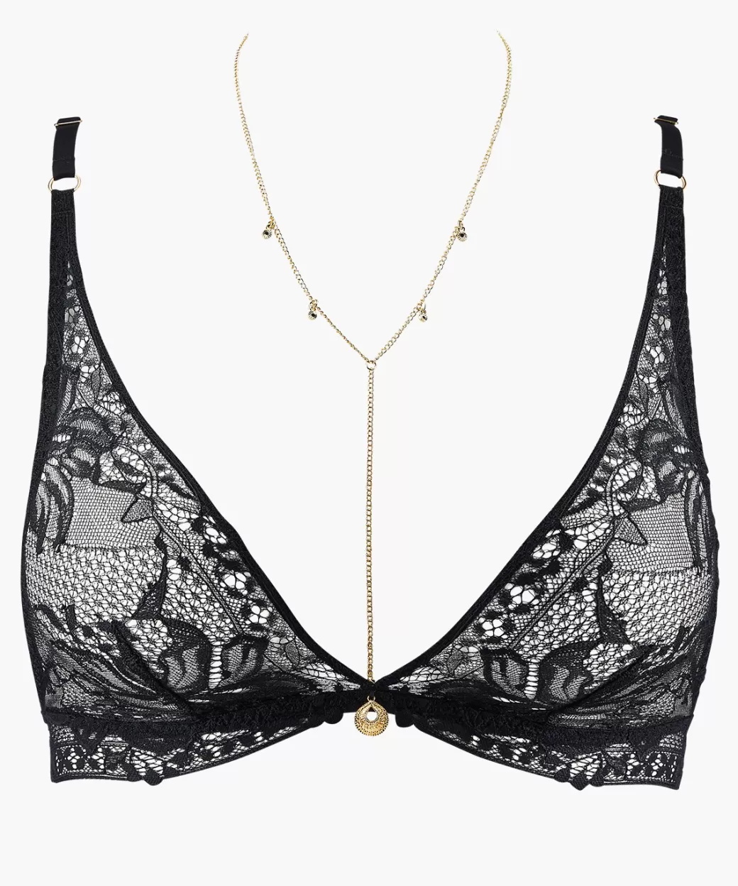 Aubade Soutien-gorge Triangle Bralette Black Light Best