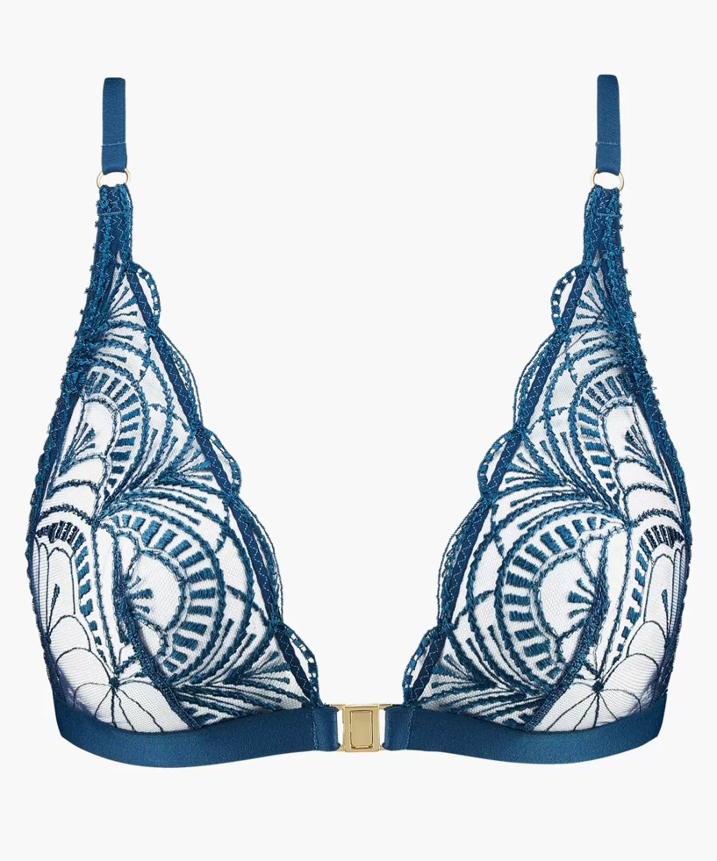 Aubade Soutien-gorge Triangle Bralette Dark Cyan Fashion