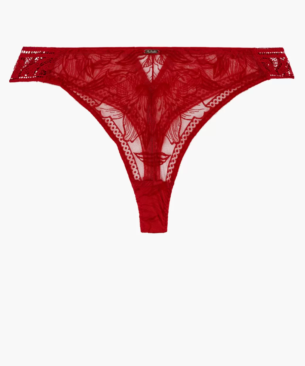 Aubade Tanga Rouge Rebelle Discount