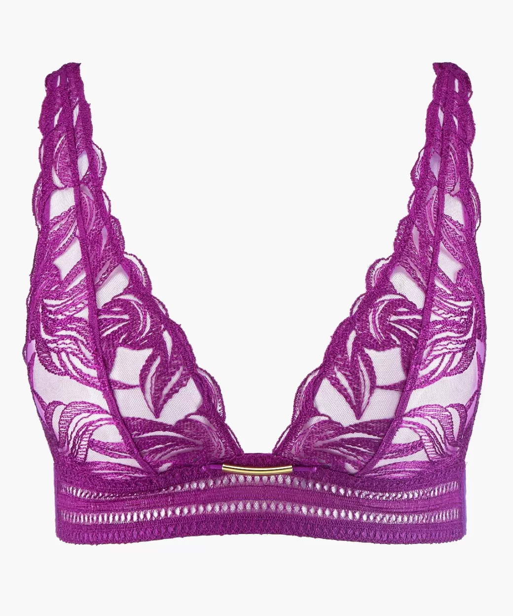 Aubade Triangle Bralette Pink Karma Best