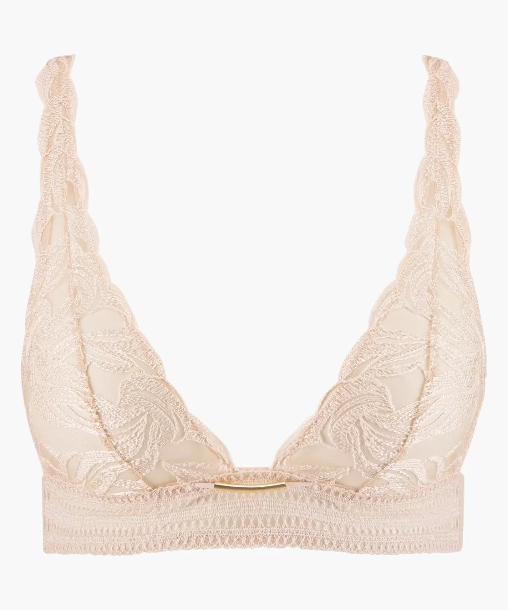 Aubade Triangle Bralette Sandstone Cheap