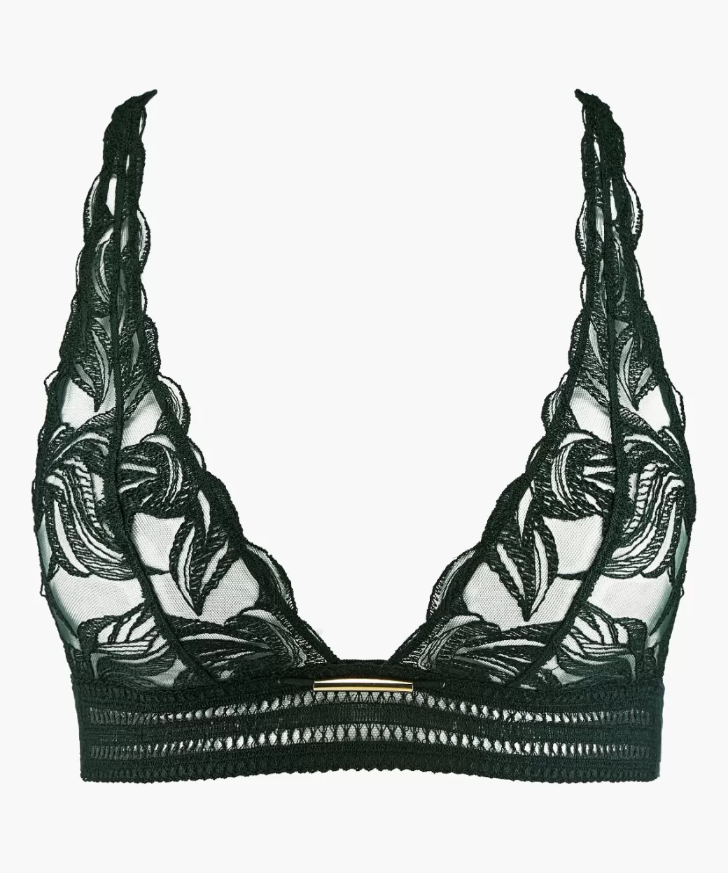 Aubade Triangle Bralette Forest Best