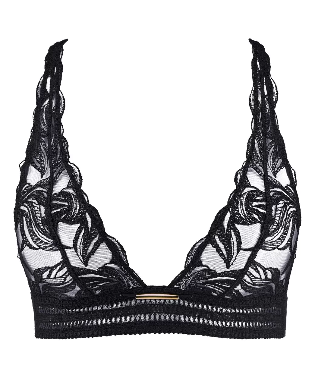 Aubade Triangle Bralette Black Store